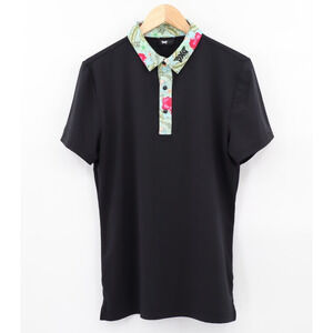 PXG  Men's Golf Polo Shirt Aloha Collar Short Sleeve Summer Sz Small